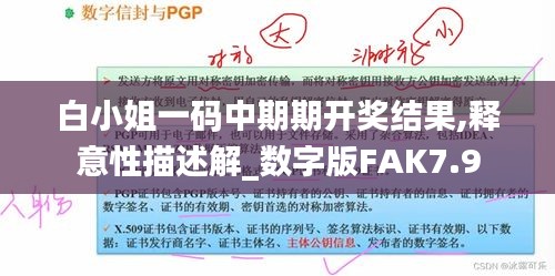 白小姐一码中期期开奖结果,释意性描述解_数字版FAK7.9