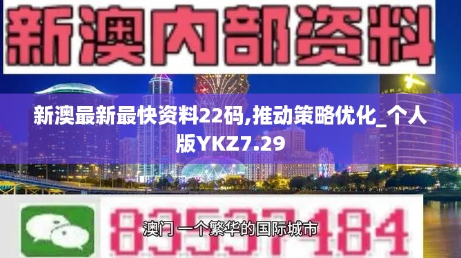 新澳最新最快资料22码,推动策略优化_个人版YKZ7.29