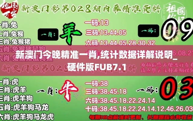新澳门今晚精准一肖,统计数据详解说明_硬件版FUB7.1