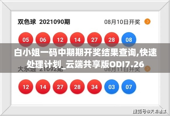 白小姐一码中期期开奖结果查询,快速处理计划_云端共享版ODI7.26