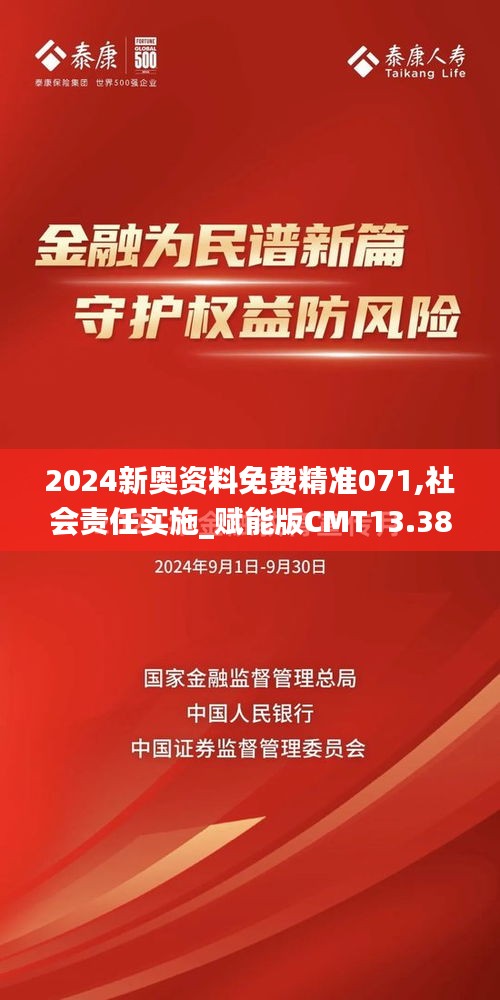 2024新奥资料免费精准071,社会责任实施_赋能版CMT13.38