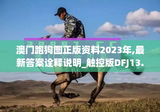 澳门跑狗图正版资料2023年,最新答案诠释说明_触控版DFJ13.61