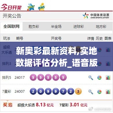 新奥彩最新资料,实地数据评估分析_语音版CJX13.76