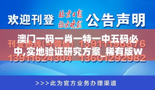 澳门一码一肖一特一中五码必中,实地验证研究方案_稀有版WWW13.27
