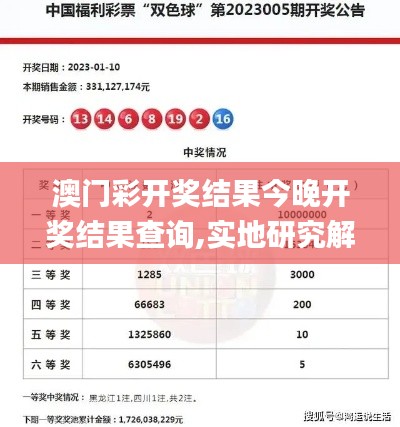 澳门彩开奖结果今晚开奖结果查询,实地研究解答协助_装饰版DFS13.31