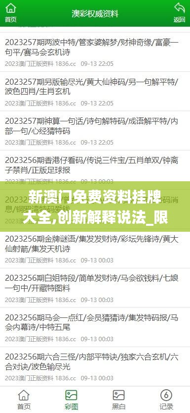 新澳门免费资料挂牌大全,创新解释说法_限量版SXO80.992