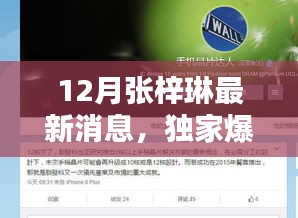 张梓琳12月最新动态独家爆料，惊喜连连看！