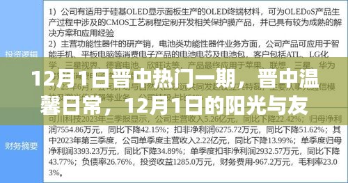 晋中温馨日常，阳光下的友情交织日 12月1日特辑