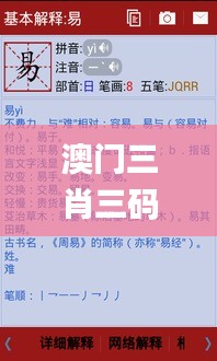 澳门三肖三码精准100%新华字典344期,全面数据执行方案_UHD6.663