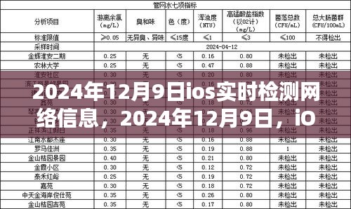 iOS网络信息实时检测技术的里程碑时刻，2024年12月9日的进展与突破