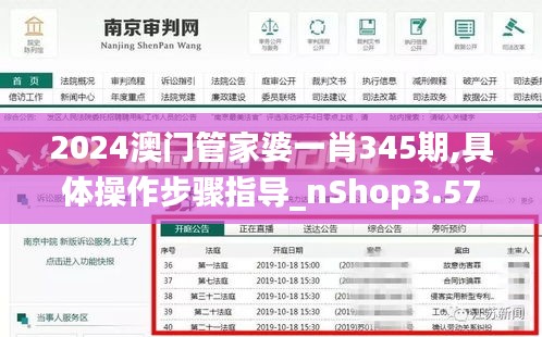 2024澳门管家婆一肖345期,具体操作步骤指导_nShop3.573