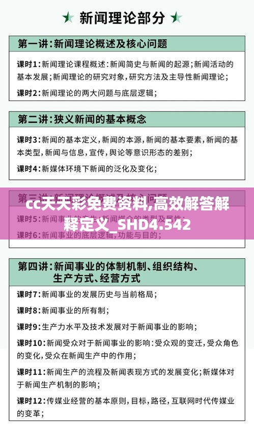 cc天天彩免费资料,高效解答解释定义_SHD4.542