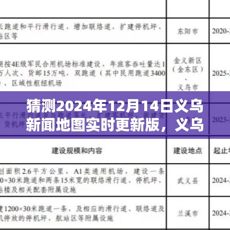 义乌新闻地图下的温馨日常，2024年12月14日的奇遇与实时更新
