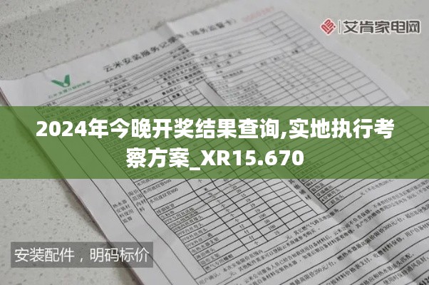2024年今晚开奖结果查询,实地执行考察方案_XR15.670