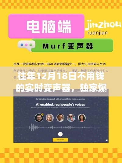 独家爆料，揭秘往年神秘福利再现，12月18日实时变声器免费开放狂欢日！