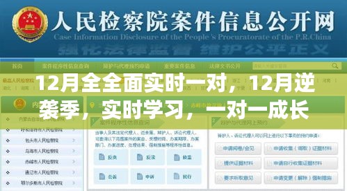 12月逆袭季，一对一实时学习，开启自信与成就感的魔法旅程