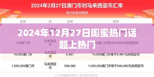 2024年闺蜜话题大热，探讨亲密关系中的那些事