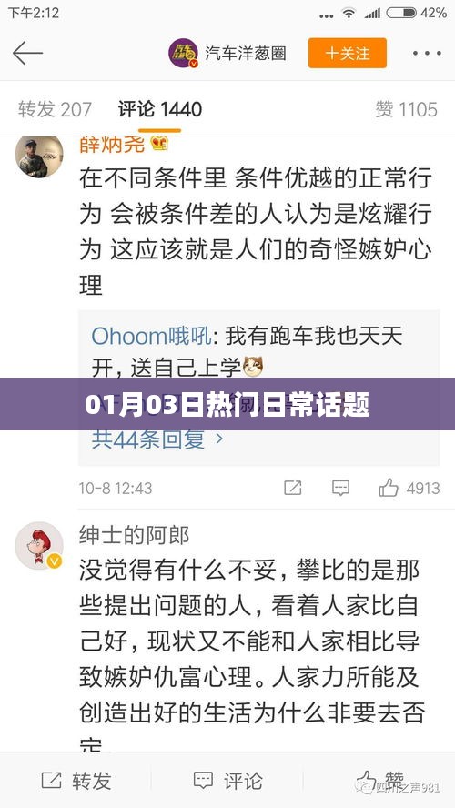 精选日常话题热议榜，最新热议焦点解读