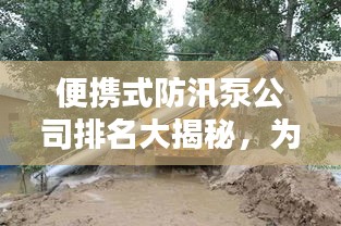 便携式防汛泵公司排名大揭秘，为何其重要性不容忽视？