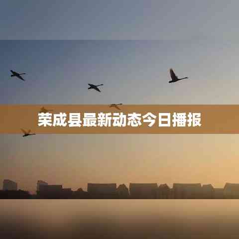 荣成县最新动态今日播报