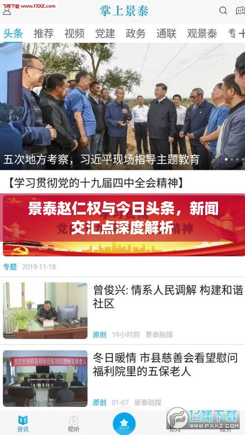 景泰赵仁权与今日头条，新闻交汇点深度解析