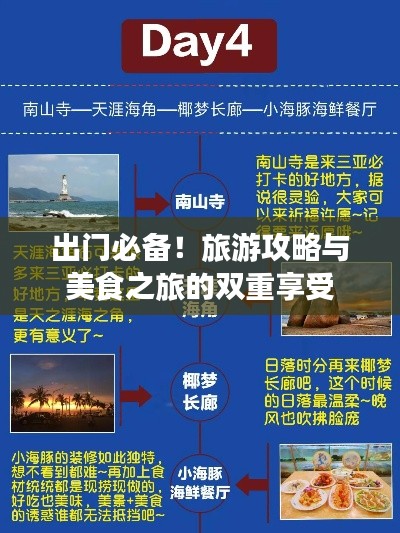 出门必备！旅游攻略与美食之旅的双重享受