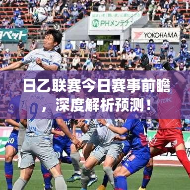 日乙联赛今日赛事前瞻，深度解析预测！